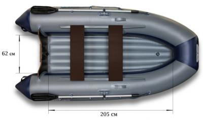 ПВХ лодка Флагман 300 с НДНД