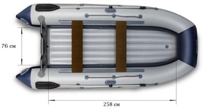 Лодка с НДНД Флагман 360 U